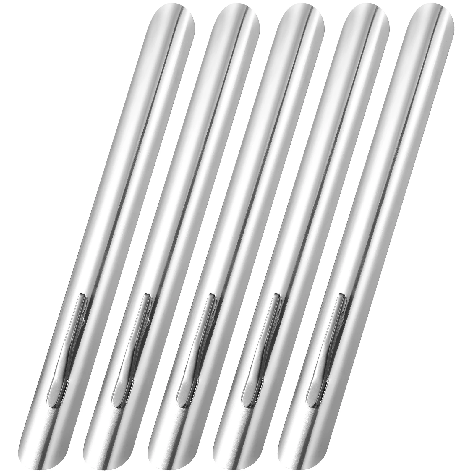 

5pcs Stainless Steel Bread Scraper Restaurant Crumb Sweeper Collector Table Cleaning Tool Heavy Duty Metal Cleaner