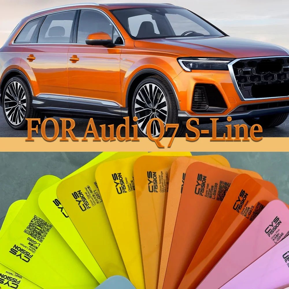 

Pre-cut PPF Car Headlight Protective Film TPU Clear For Audi Q7 S-Line 2020-2024 Rearview Transparent Scratch Resistant