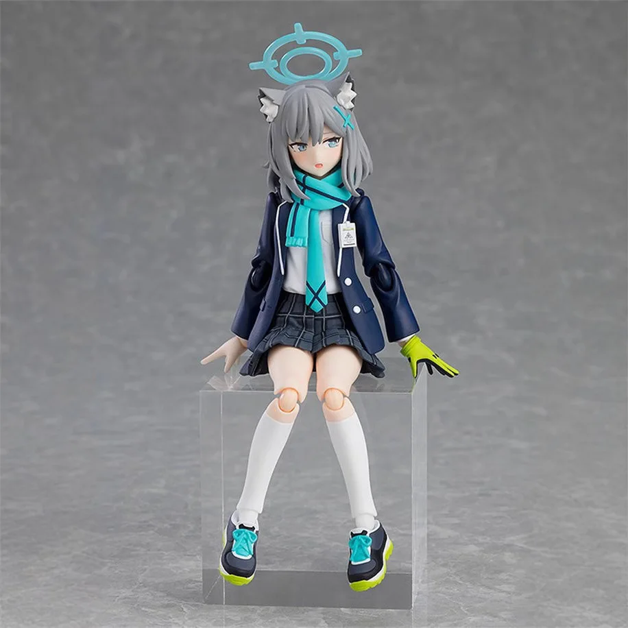 شخصية فتاة ذئب الصحراء أنيمي، نموذج مفصلي تكتيكي للمدرسة، مجموعة صناديق قابلة للجمع مرسومة يدويًا #5