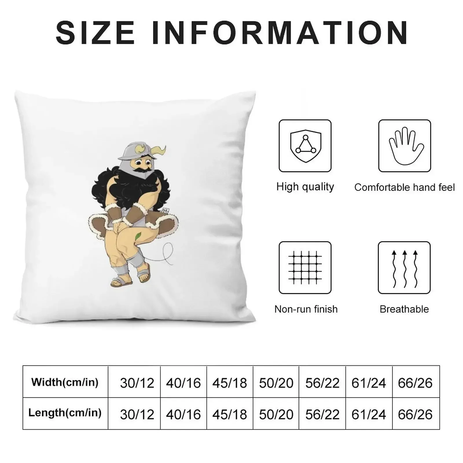 Senshi from Delicious in Dungeon Throw Pillow Embroidered Cushion Cover Room decorating items Covers For Sofas pillow