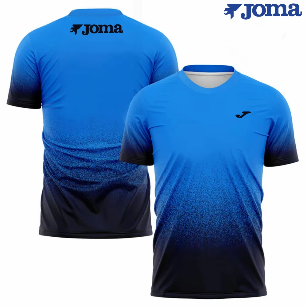 JOMA الصيف موضة ثلاثية الأبعاد تي شيرت مطبوع الرجال الرياضة في الهواء الطلق اللياقة البدنية الجري تنفس التجفيف السريع قصيرة الأكمام الموضة #6