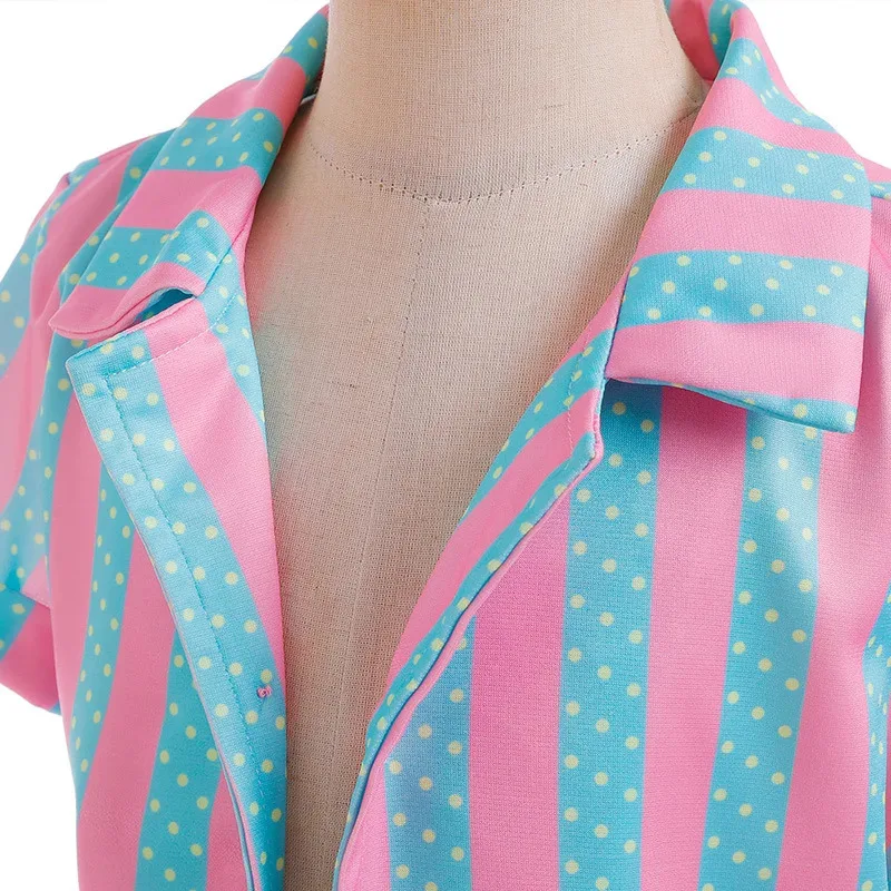 2023 Ken Ryan Gosling Barbi Cosplay For Boys Hawaiian Shirts Short Pants Barbi Movie Ken's Beach Wear Set Kids Costume