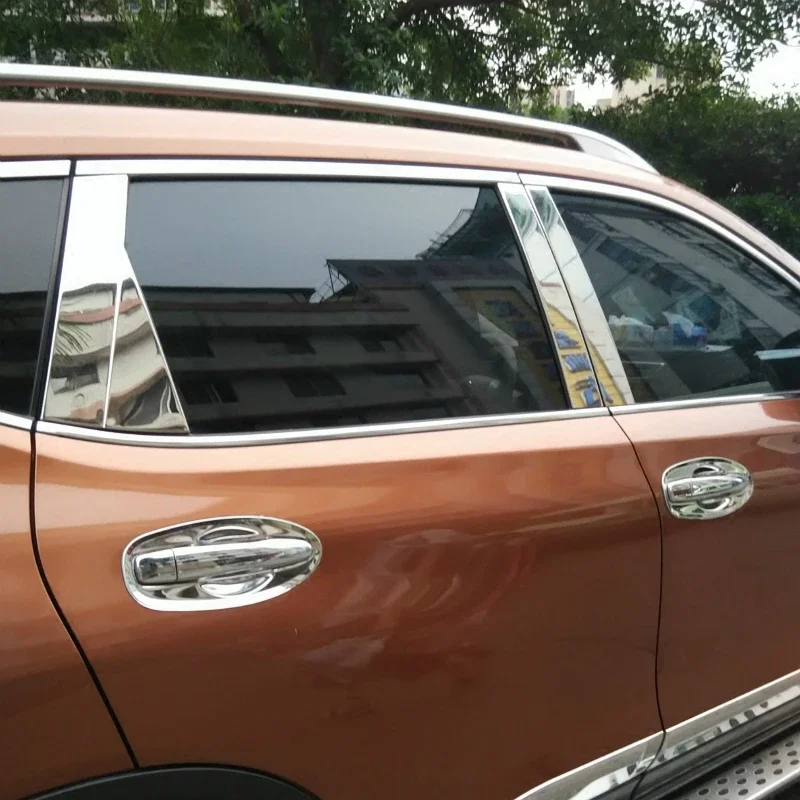 

WELKINRY For Nissan X-Trail T32 3rd Gen 2014-2020 Rogue 2nd Gen Car Body Door Window Central Middle B C Column Pillar Post Trim