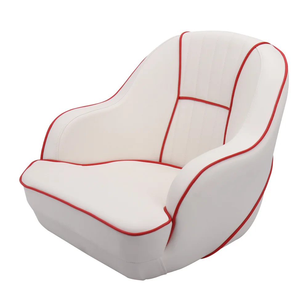 

Custom Manufacturer Marine Luxury Boat Seat Foam Sponge Cushion Bucket Boat Captain Chairs for Boat and Yacht