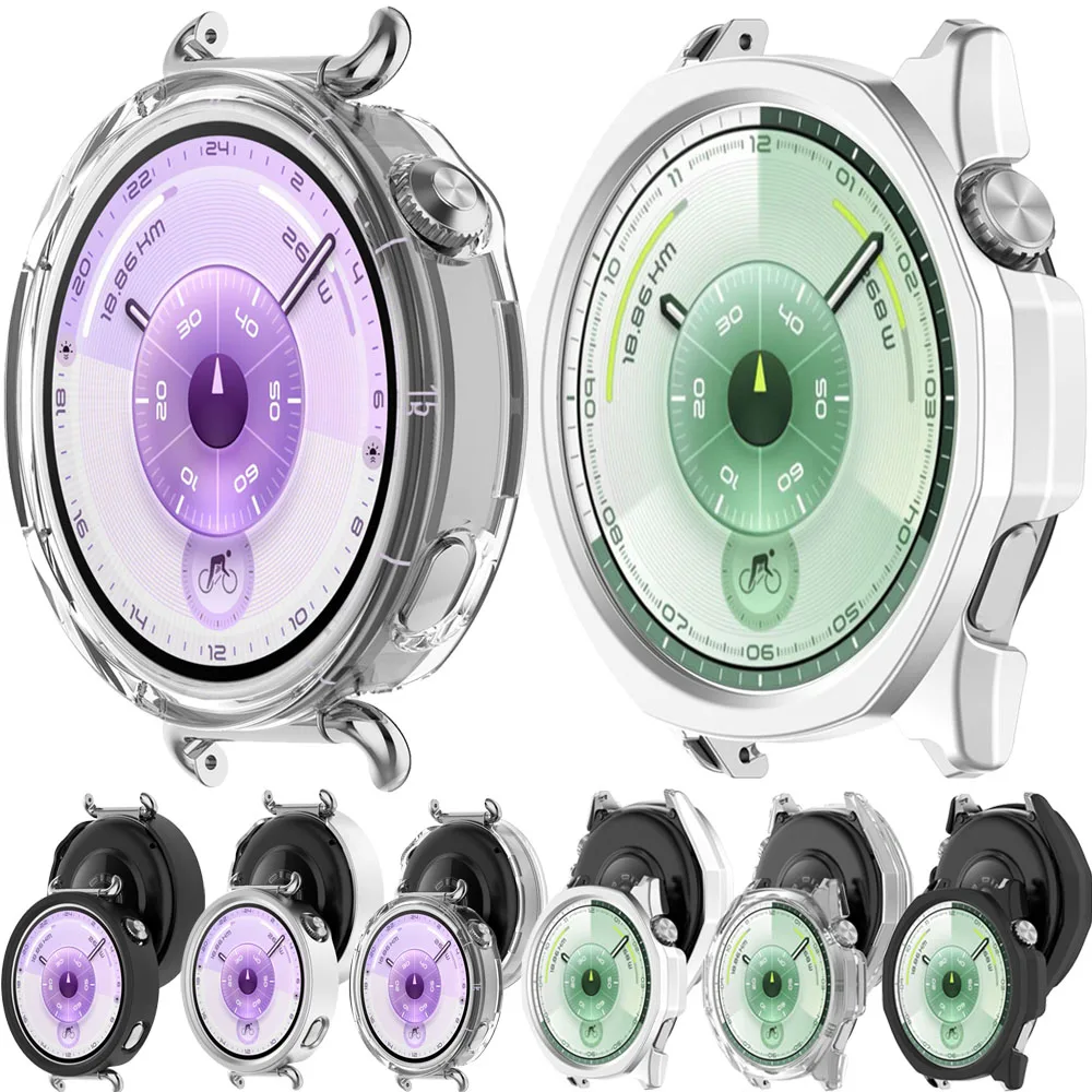 BEHUA الغطاء الواقي لهواوي ساعة GT6 41 مللي متر 46 مللي متر SmartWatch PC الإطار تغطية حالات لهواوي GT6 برو اكسسوارات #6