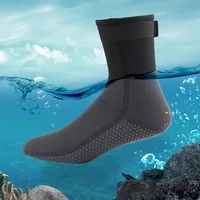 3mm Neoprene Diving Socks Non-slip Adult Warm Patchwork Elasticity Wetsuit Shoes Surfing Boots for Beach Swimming Snorkeling