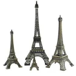 1pcs Miniature Eiffel Tower Paris Tower Home Furnishing Decorative Gift Model Of Metal Ornaments Home Decoration Accessories