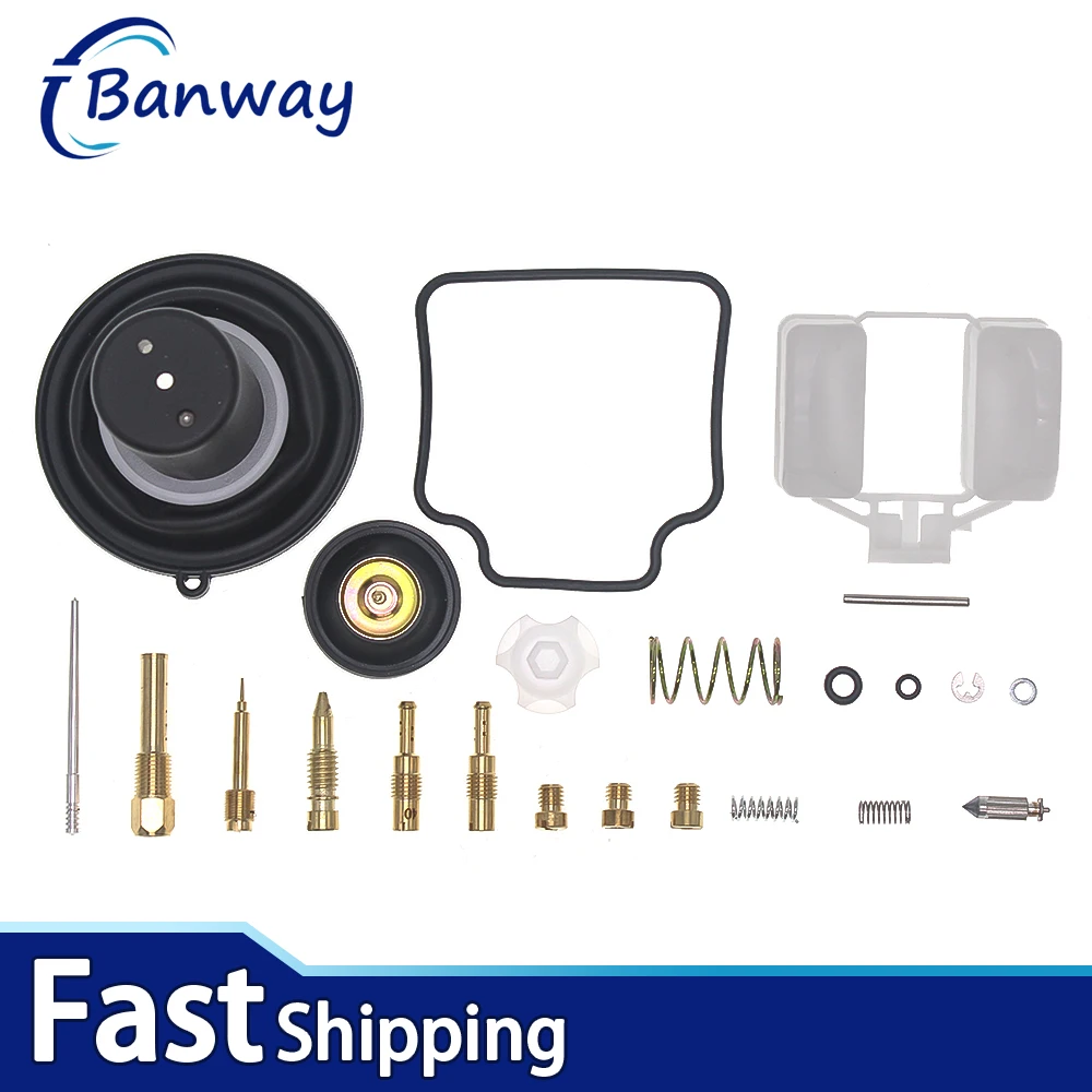 

Carburetor Repair Rebuild Kit For Honda Big Ruckus PS250 250 2005-2006 Scooter Carb Overhaul Kit Aftermarket Replacement