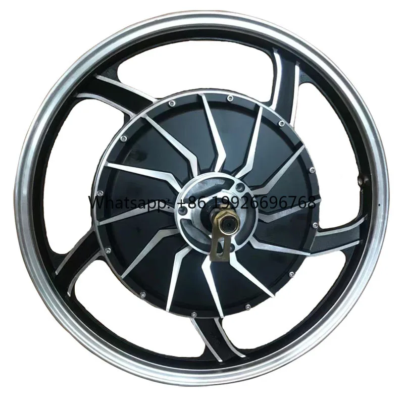 17 Inch Waterproof Sine Electric Motorcycle Motor 2000W/3000W Brushless DC for Vehicles Electric Vehicle System