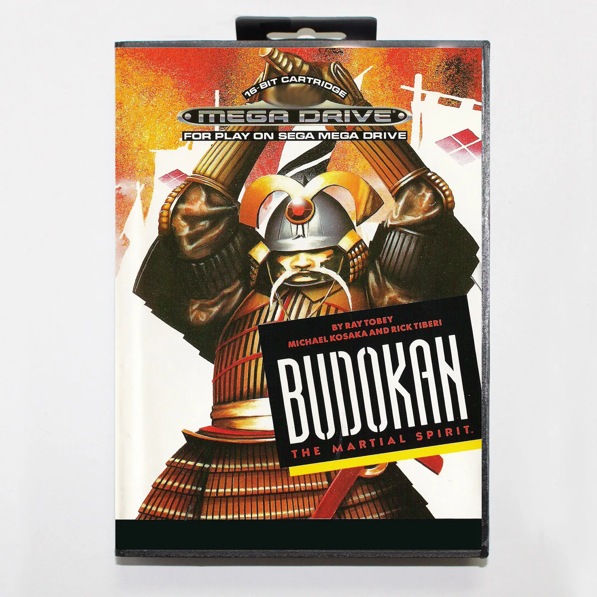 Budokan with EUR Box for 16 Bit Sega MD game Cartridge Megadrive Genesis system