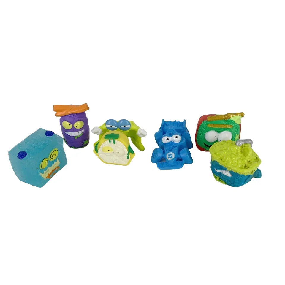 10-60pcs Mini Trash Zomlings Pack Figures Dolls 3-4cm Grossery