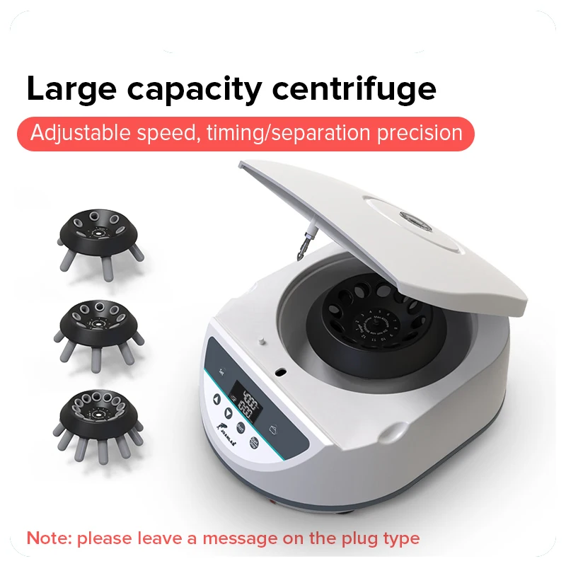 Centrifugeuse de Sang à Plasma Prp, Machine Médicale Numérique, Tube Pliable de Laboratoire 220 tr/min 15ml, 4000 V