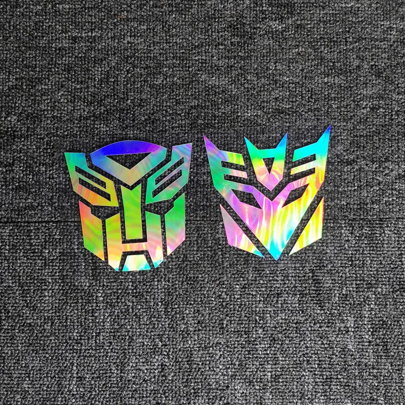 Car Stickers Transformers Autobots Reflective Decoration For Fuel Tank Cap Trunk Bumper Motorcycles Helmet Laptop Phone D50