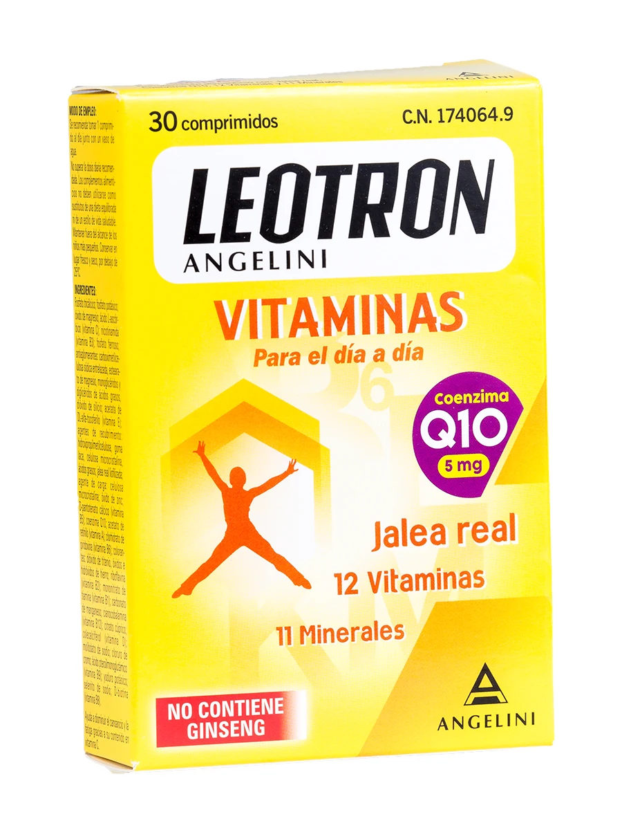 Leotron vitamins 30 capsules-royal jelly, 12 vitamins and 11 minerals. Day to day