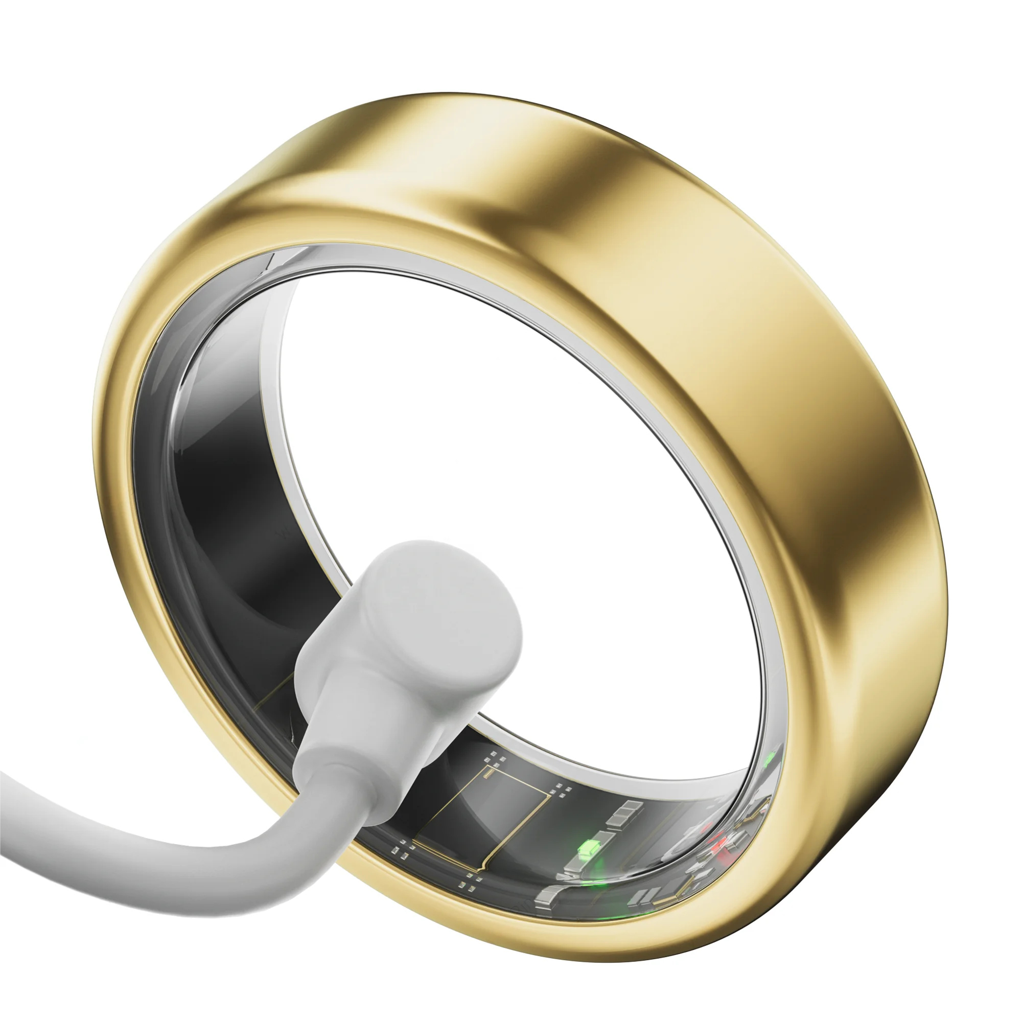 

Black Silver Sleep , Heart Rate Variability, Temperature Intelligent Ring Titanium Sleep