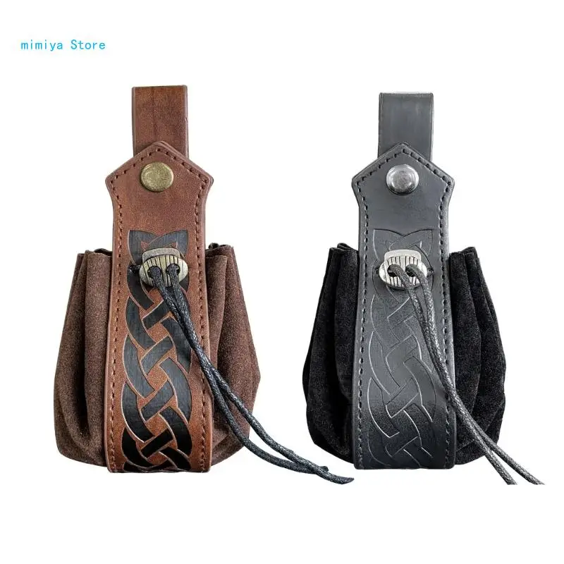 pipi Style-Dice Storage Bag Lucky Drawstring Jewelry Bags Medieval Belt Bag