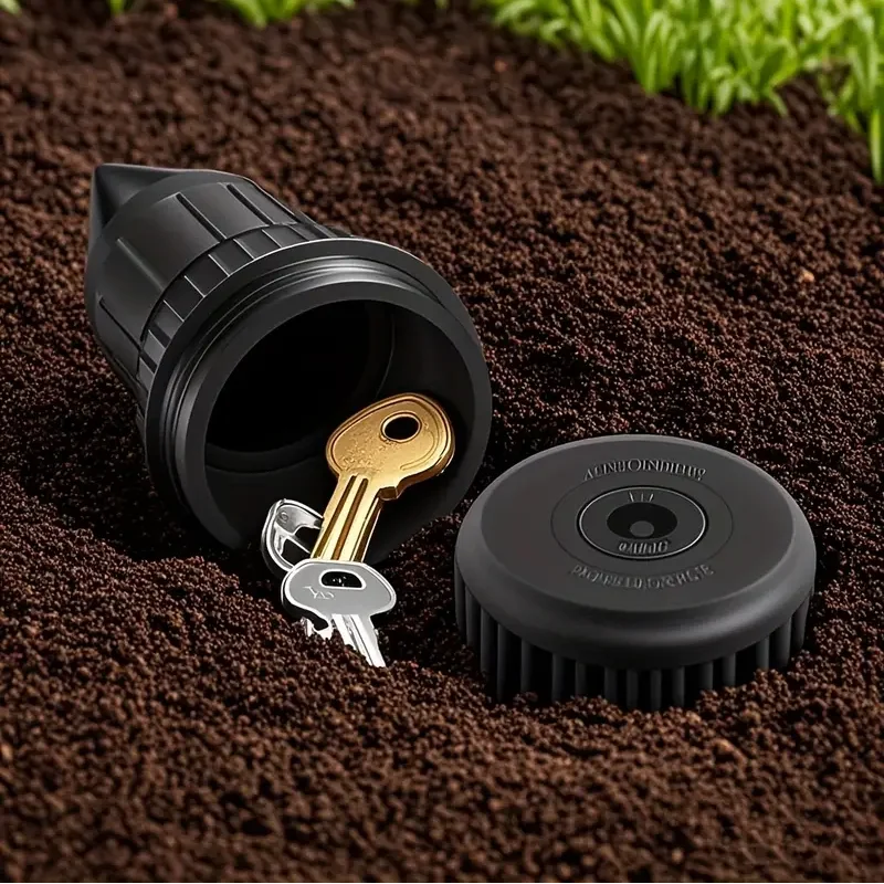 Sprinkler Key Hidden Device, Outdoor Garden, Courtyard, Lawn Waterproof Key Safe, Waterproof and Corrosion-Resistant