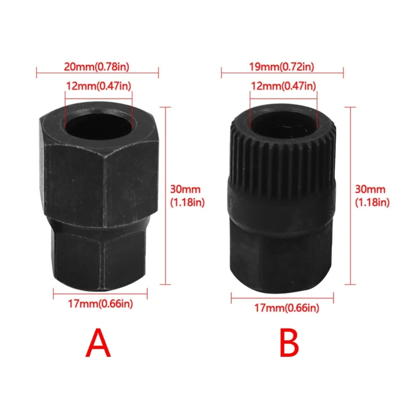 Special Disassembly Generator One-way Pulley 17mm Generator Pulley Removal Tool Drosphip