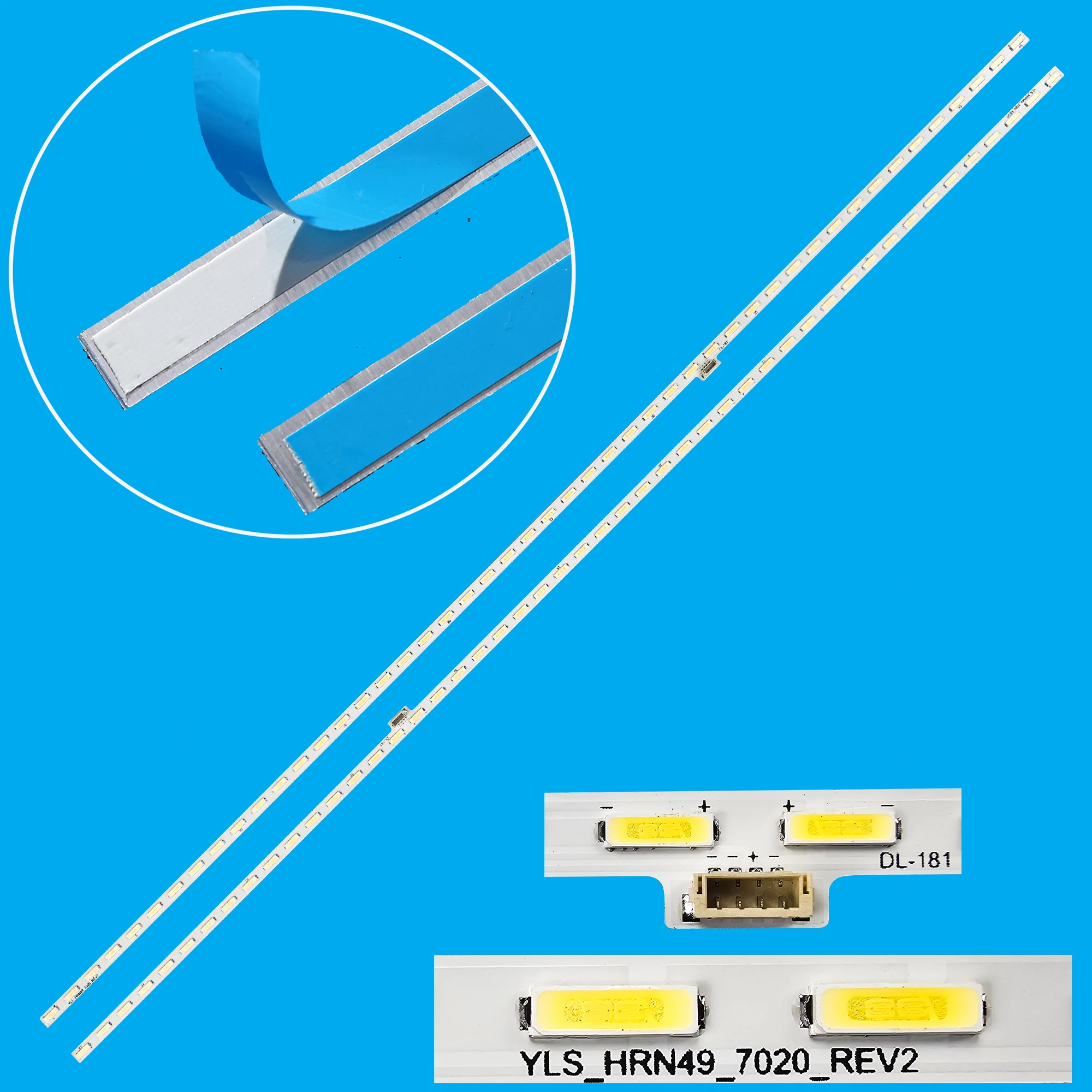 

Лента светодиодной подсветки для KJ-49X8500C YLS_HRN49_7020_REV2