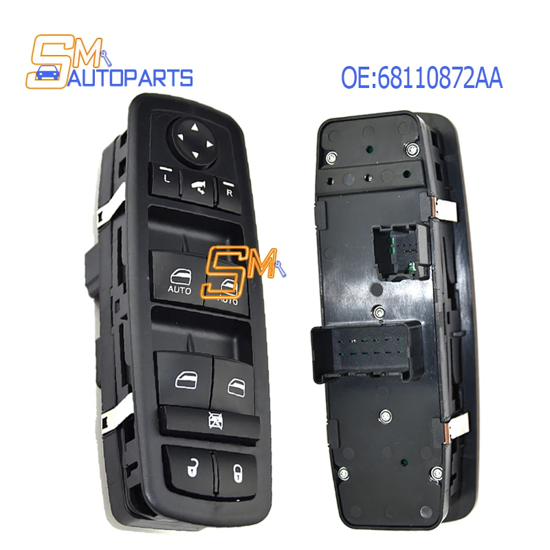 

68110872AA New Power Window Control Switch For Chrysler Town & Country Dodge Grand Caravan 2012-2016