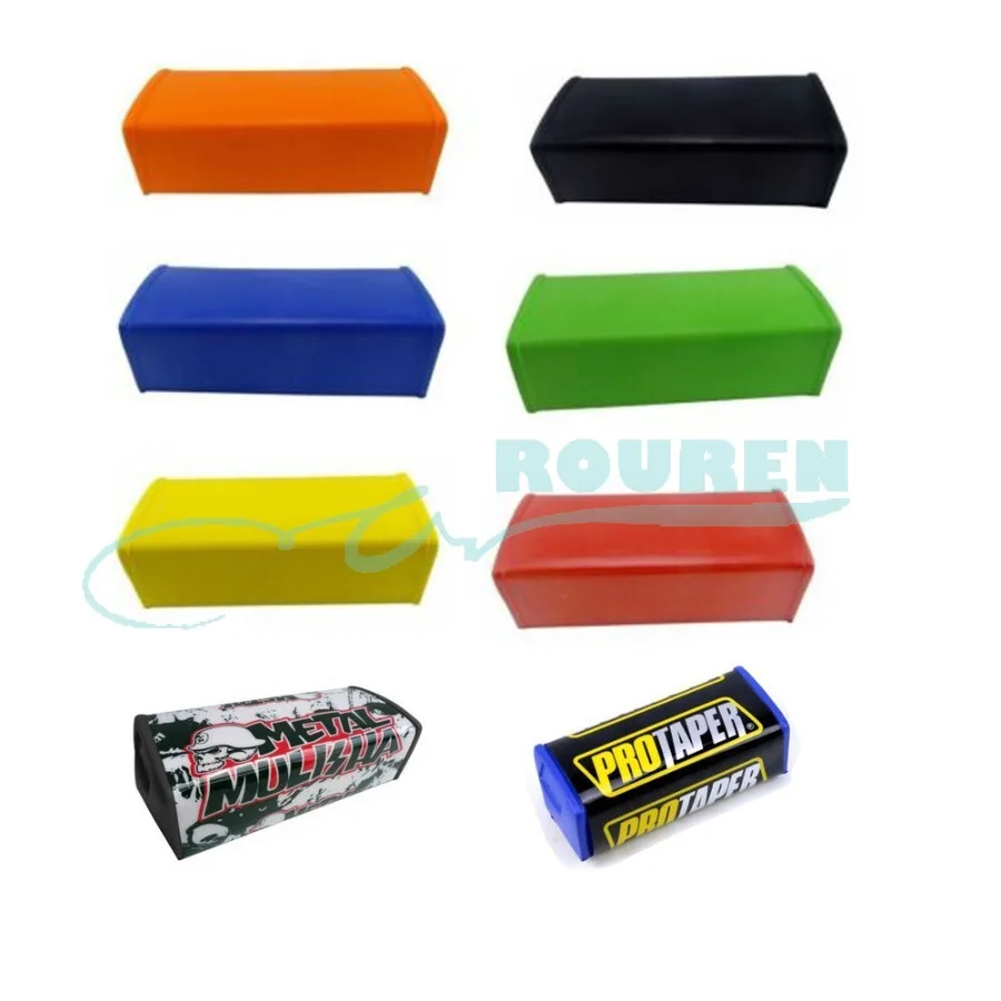 1 1/8\'\' Handlebar Cross Pro Taper Fat Bar Pad Cover Chest Protector Motorcycle Motorcross Protaper Pit Trail Dirt Bike ATV Quad
