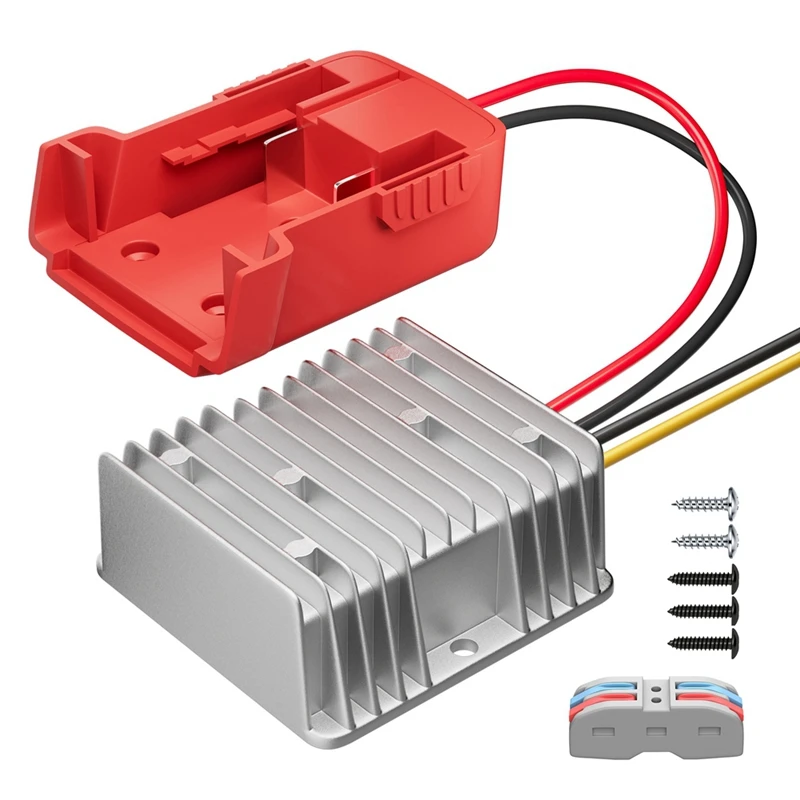 Step-Down Converter 18V To 12V For Milwaukee M18 Battery Adapter DC 12V 20A 240W Step-Down Converter Voltage Regulator