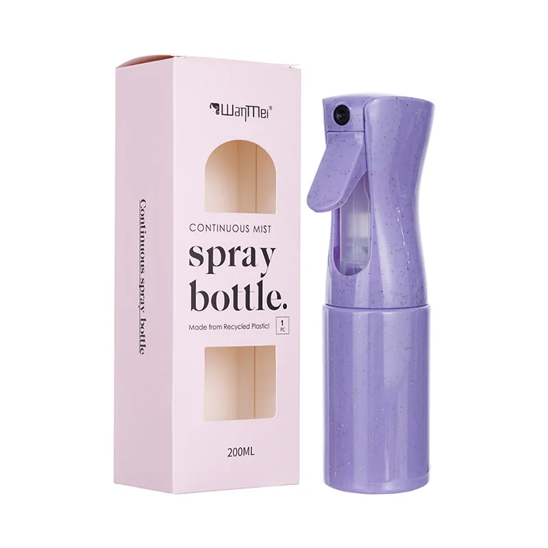 WANMEI 150 ml Professionele Kapper Spray Fles Continue Shampoo Dispenser Tarwestro Materiaal Hervulbare Kappers Tool
