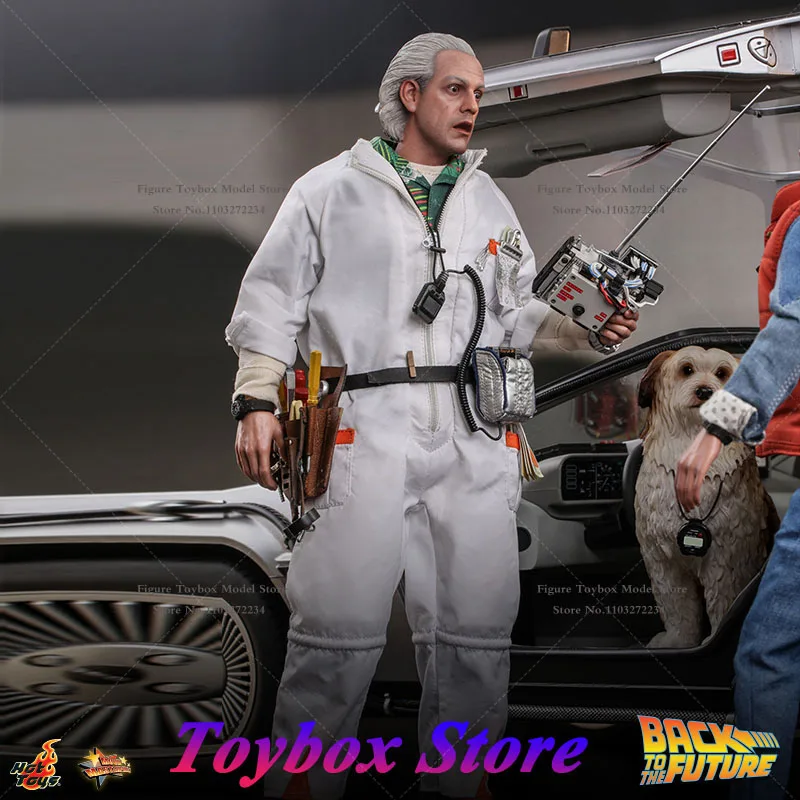 Hot Toys MMS609 1/6 Dr.Brown Action Figure Back To The Future Movie Christopher Lloyd 12 Inches Full Set Male Solider Collects