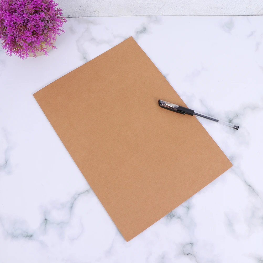 

10Pcs Paper File Pouch Kraft Paper Holder Compact Design for Cards Storage Portable Use File Holder