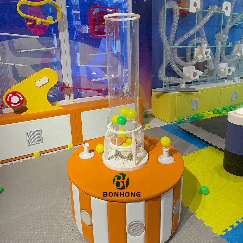 

Bonhong Manufacturer Indoor Ball Blower Play Equipment Ball Suspended Game for Kids Ball Pit Pool