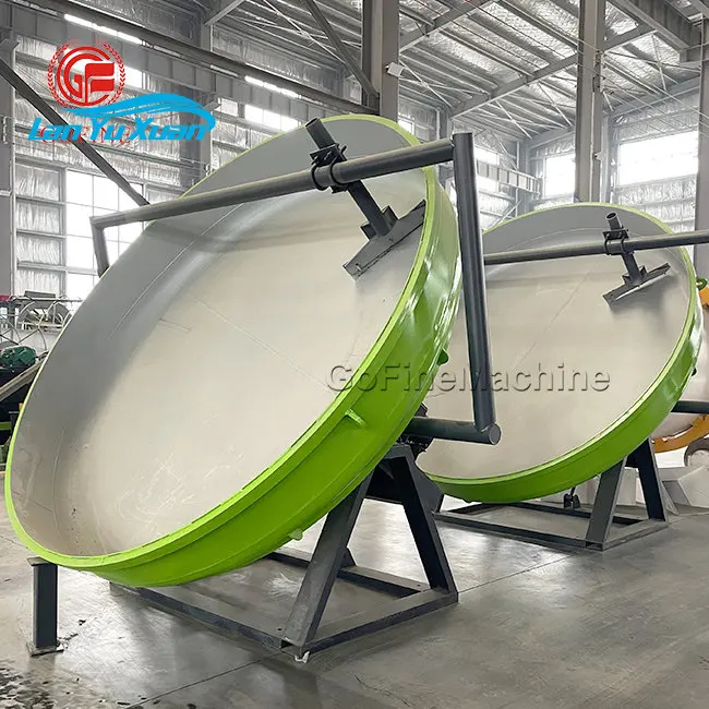 Gofine chemical organic fertilizer mixing granules processing making plant