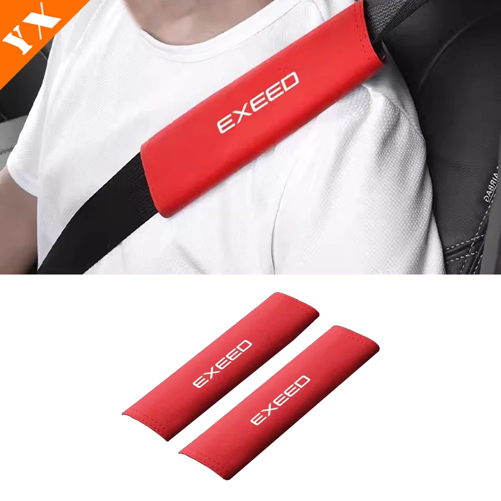 

For Chery EXEED TXL Accessories 2022-2024 Car Seat Belt Shoulder Protector Cover Trim Decoration