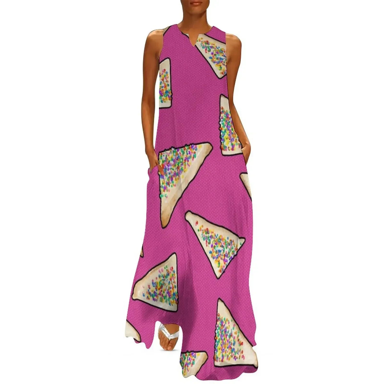 

Fairy Bread in Pink, Aussie 90s birthday party Long Dress prom dresses dress women summer 2025 women's fashion dresses Dress