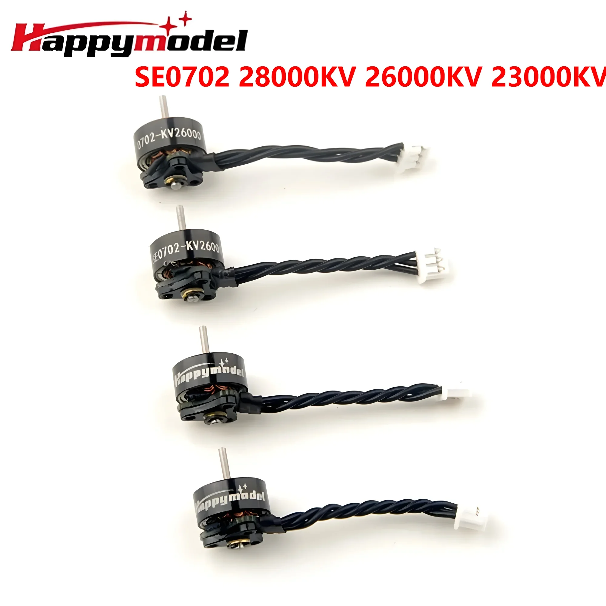 RoRuS4PCS HappyModel SE0702 28000KV 26000KV 2300KV 1S Brushless Motor For RC FPV Freestyle 65mm 75mm Tinywhoop Drones Mobula6 EL