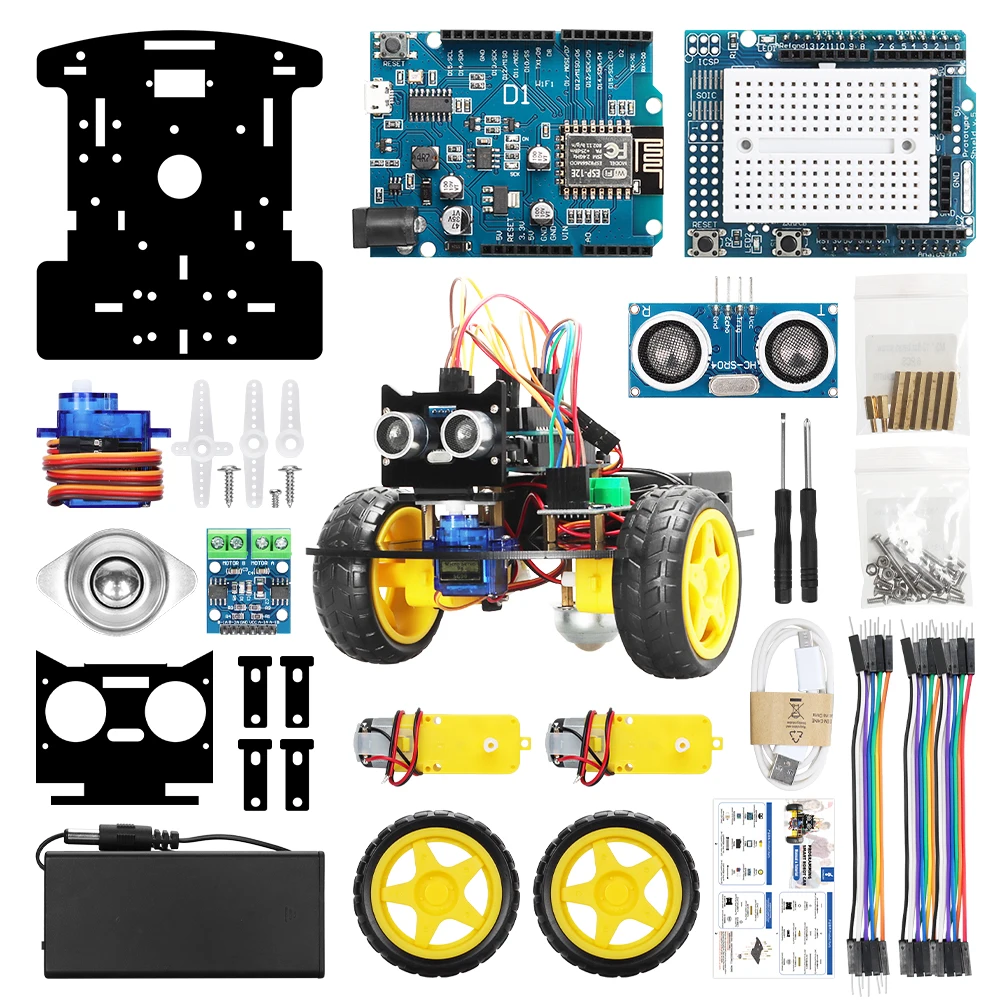 Zestawy inteligentnej automatyki do profesjonalnego programowania Arduino Uno, kompletny zestaw edukacyjny robota, najlepiej sprzedający się zestaw elektroniki