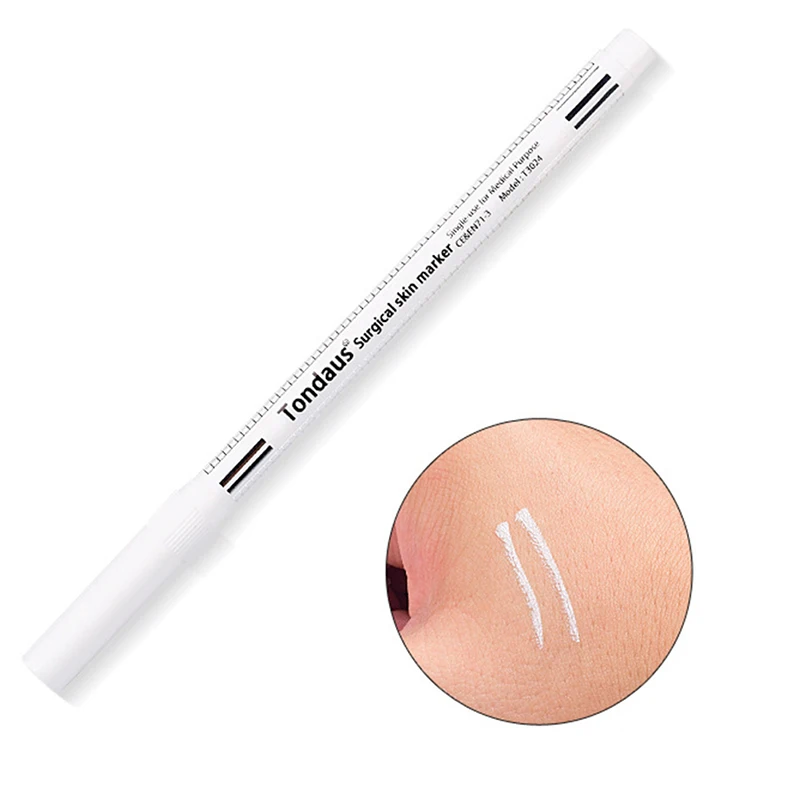 

White Ink Eyebrow Marker Pen Tattoo Accessory Microblading Surgical Skin Pen