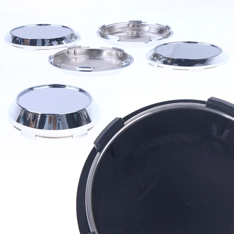 

4Pcs Rim Center Cap 60mm/2.36" OD 56mm/2.2" ID For NEX-O Wheels MK009 #481K60 I40 16" Wheel Tyre Rim Hub Cap Cover