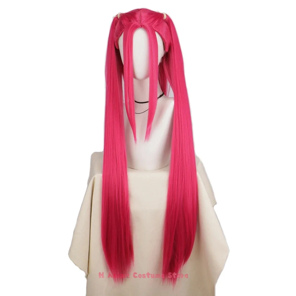 Kpop Demon Hunters Mira Zoey Rumi Peluca larga trenzada morada para cosplay