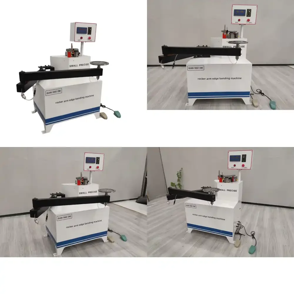 

S-140 Woodworking PVC Rocker Arm Edge Banding Machine Irregular Curved Edge Sealing Panel Cabinet Door Wood MDF PVC Edge