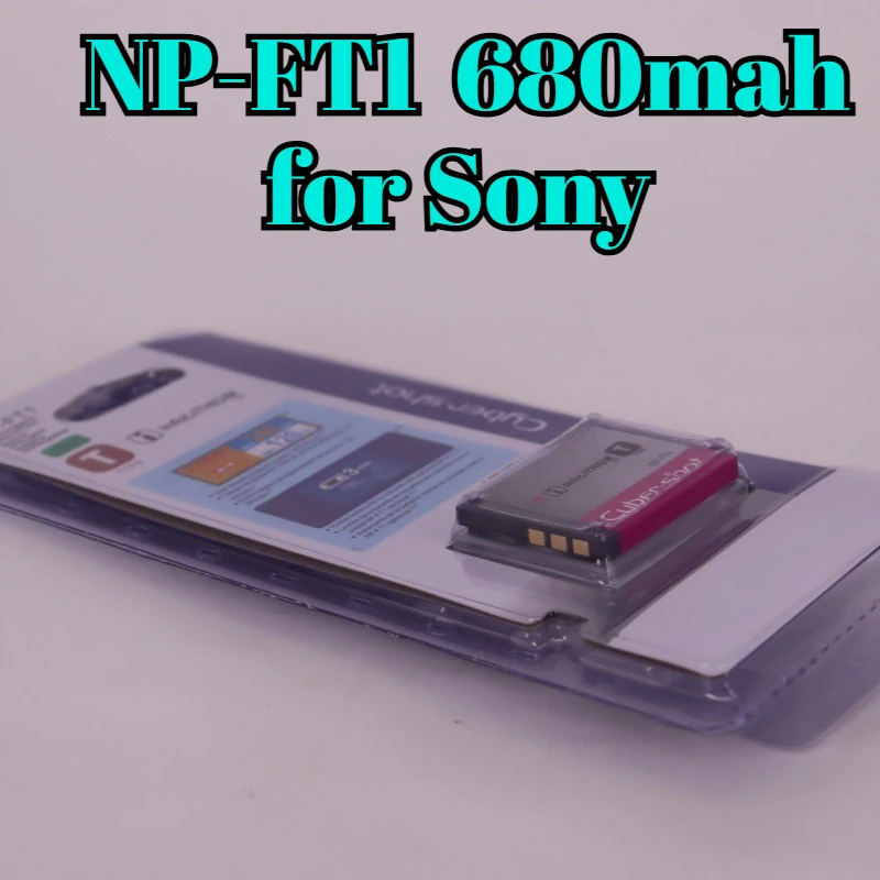NP-FT1 Battery 680mAh Full Decode for Sony Cyber-shot DSC-T1 T2 T3 T10 T11 T20 T30 T50 Digital Camera