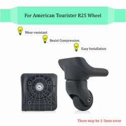 Подходит для американских Tourister 25R, аксессуары для багажных колес, чемоданы на колесиках, универсальные колесики для замены и ремонта колес