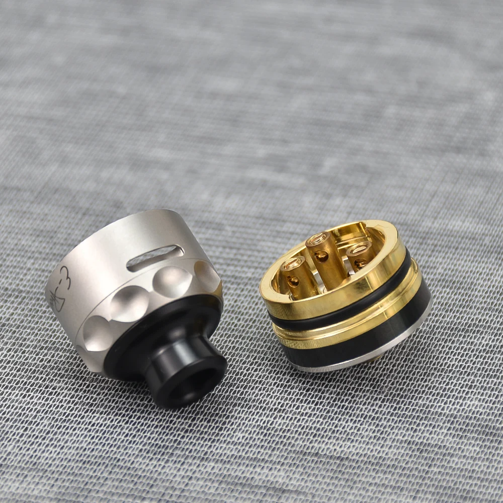E-Phoenix Opstanding V2 Rda Rebuildable Druipend Vape Dual Coils 22.5Mm Verstuiver 316ss Rda Vs Yftk Flash-E-Vapor BF-1 Rda