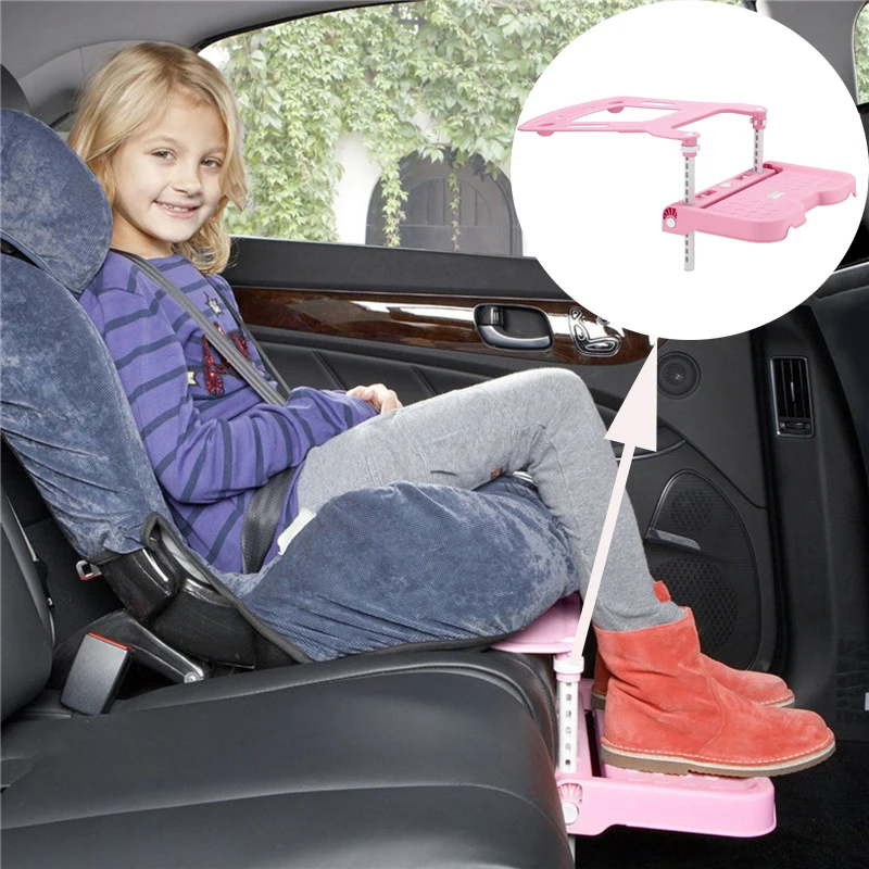 Reposapiés de asiento de seguridad de coche para niños, reposapiés plegable, accesorio ajustable, soporte de Pedal de bebé, accesorios de soporte de