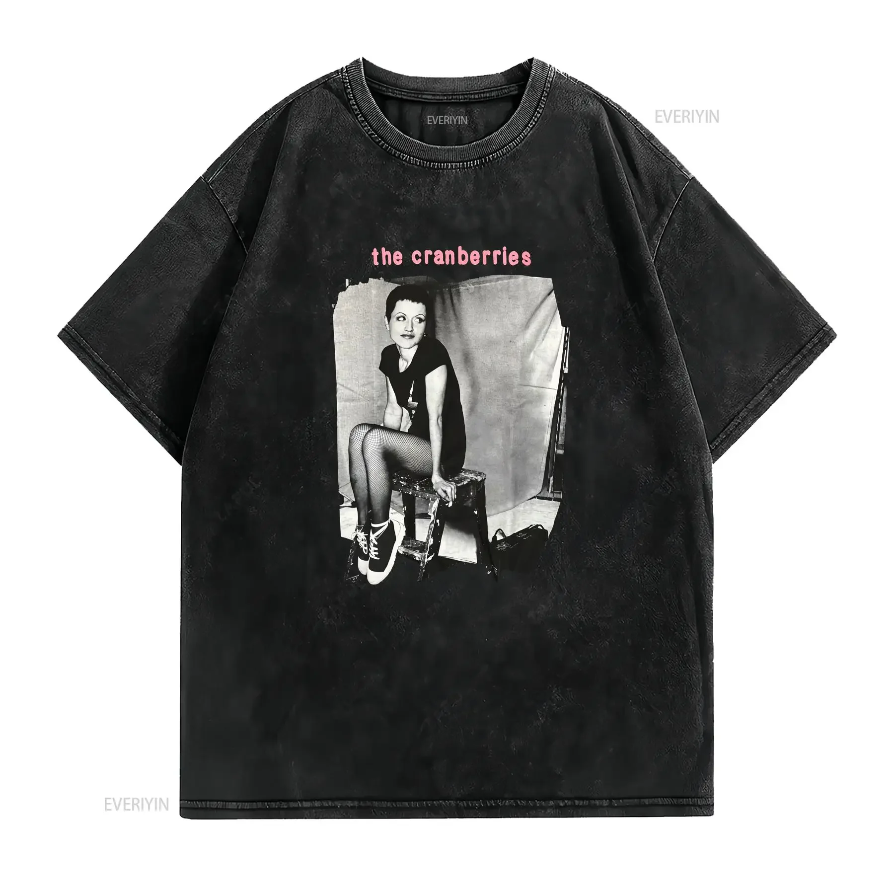 The Cranberries Remembering Dolores T shirt size large vintage Washed Soft Stylish Casual Breathable Stretched graphic