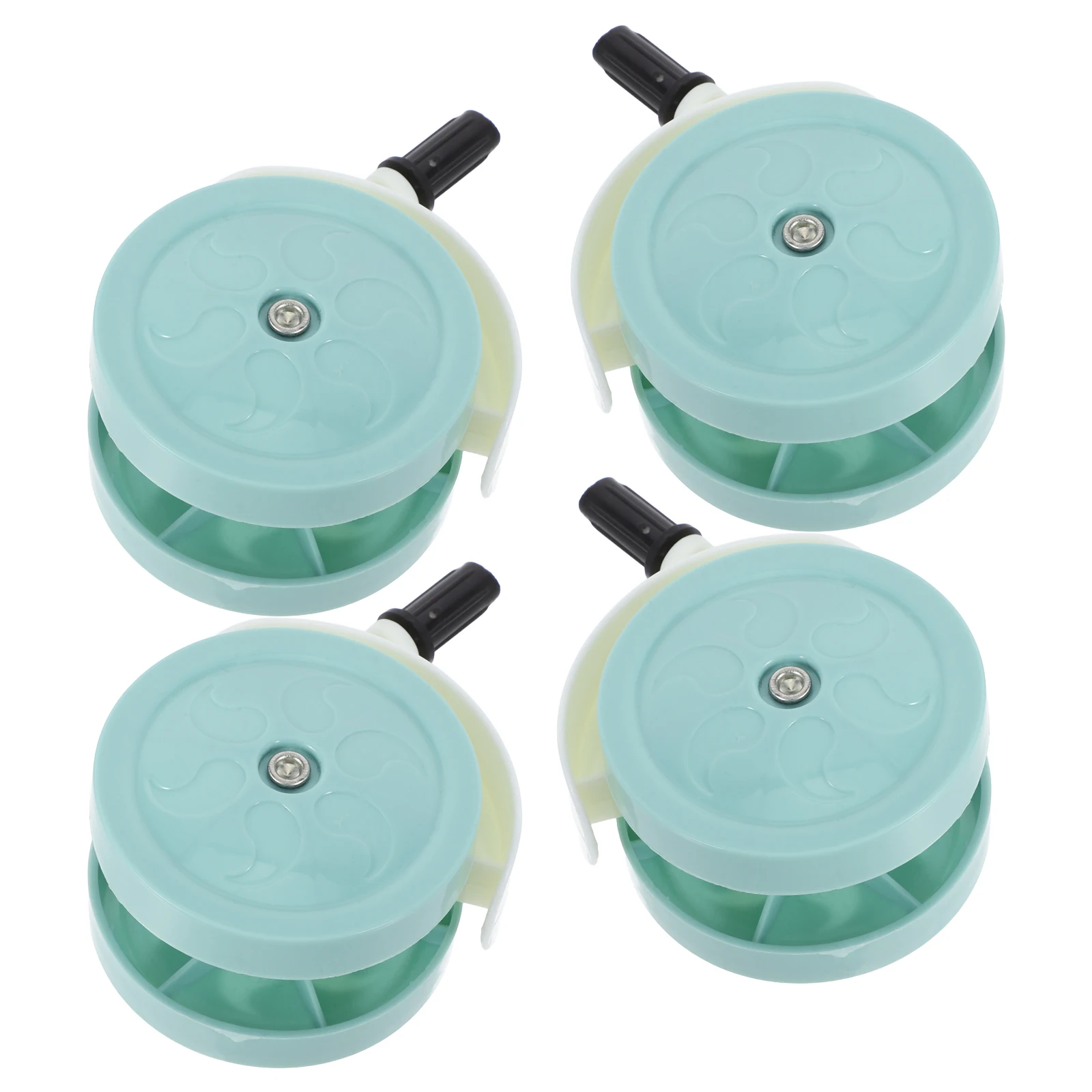 4-delige stille kinderwagenwielen Draaibare vervangende onderdelen Gemakkelijk los te maken Plug-in Ontwerp Peuter Walker Accessoires Kinderwagen