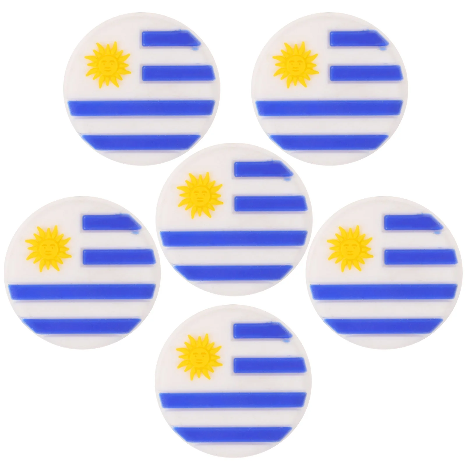 

6Pcs Tennis Racket Dampener Silicone Shock Absorber Vibration Dampener Tennis Accessory Arm Comfort Silicone Racket Damper