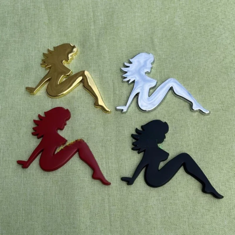 

3D Metal Sexy Beauty Logo Car Body Trunk Sticker Badge Decal for Mercedes Benz Jeep Mazda MG Peugeot Toyota Hyundai Honda Ford
