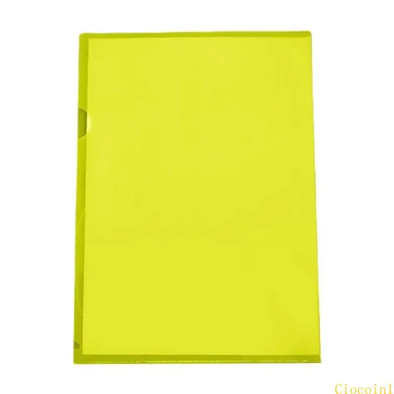 

A3PC 6 Colors A 4 Plastic Sleeves Presentation Folder L Type Folder Plastic Folder for Document