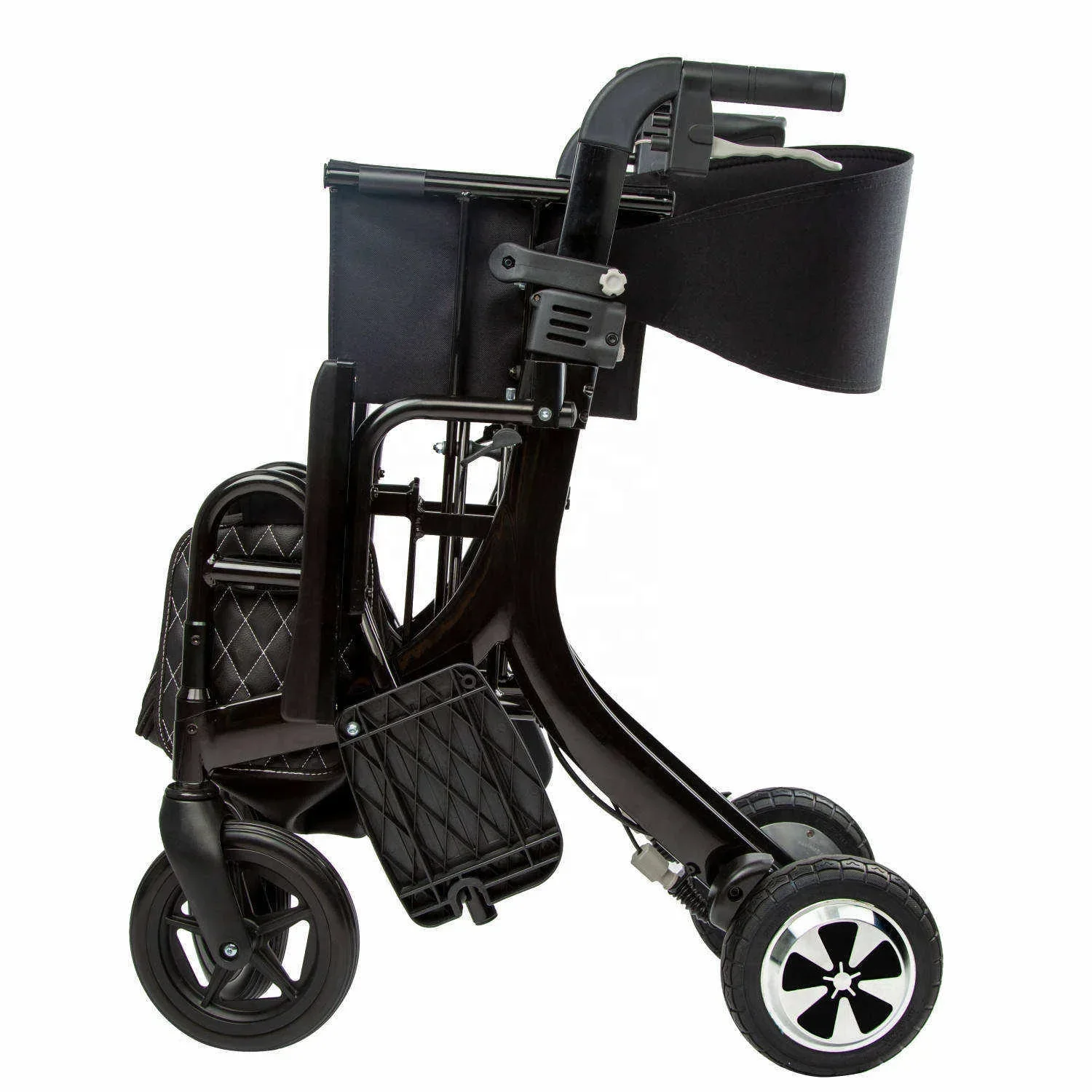 Folding Adjustable Electrical Lightweight Walker Rollator Power  Multifunctional Mobility