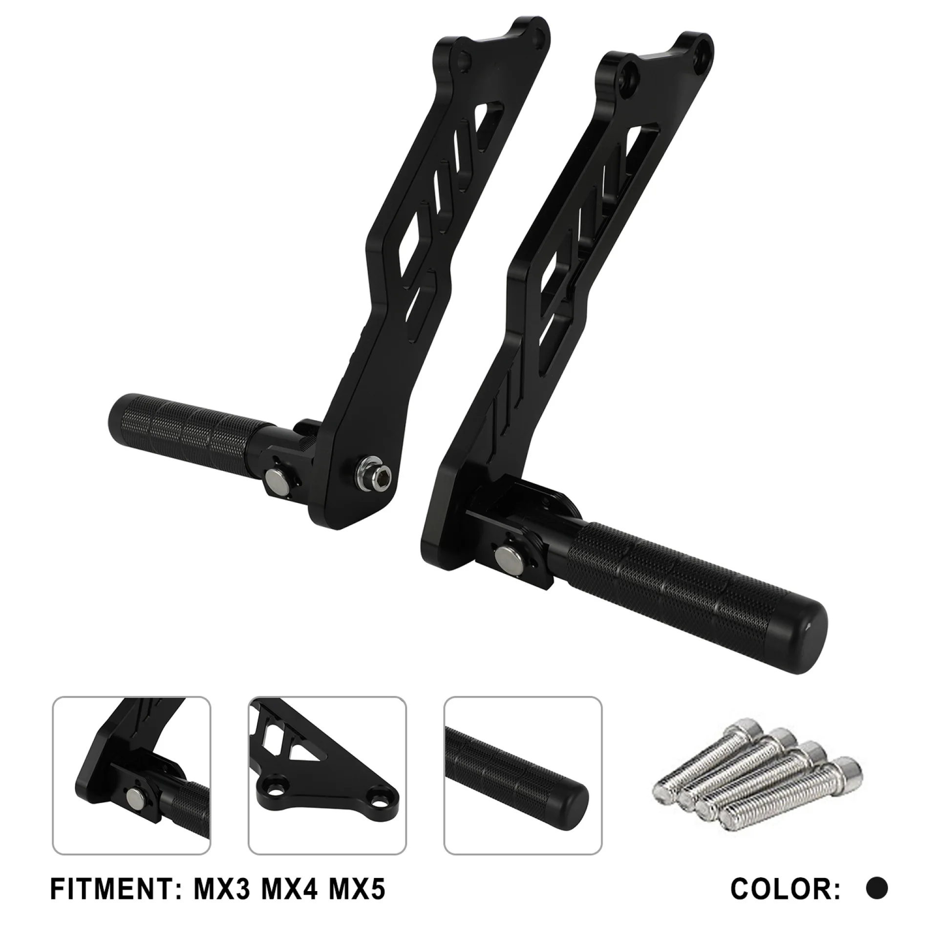 

High-Quality Aluminum Alloy Rear Footrest Conversion Kit for TALARIA MX3 MX4 MX5 Motorcycles